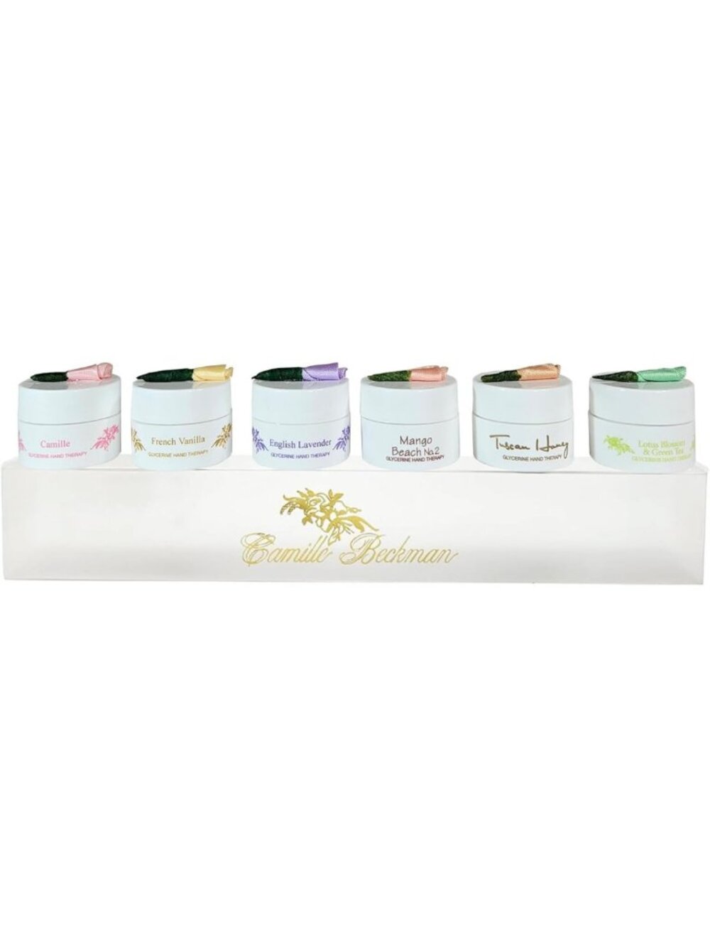 Glycerine Hand Therapy Travel Sampler - 6 Scents, Moisturizing & Nourishing